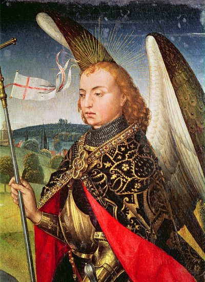 Saint Michael the Archangel (detail) by Rogier van der Weyden
